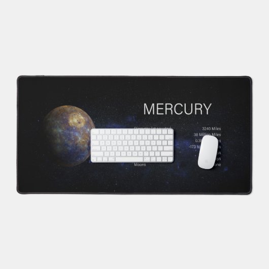 Astronomie de la planète Mercure (Clavier et souris)