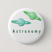 Astronomie Design Button (Voorkant)