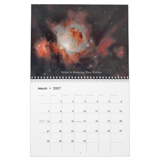 Astronomie Editie Kalender (Mar 2027)
