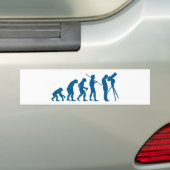 Astronomie Evolutie Bumpersticker (Op auto)
