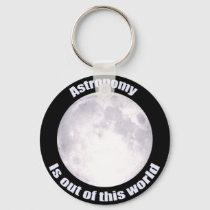 Astronomie Full Moon Sleutelhanger