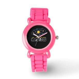 Astronomie Geek Galaxy Science Outer Space Solar Horloge