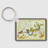  astronomie, Hydra Snake Constellation Stars Sleutelhanger (Achterkant)