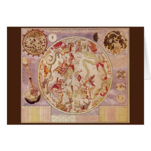  astronomie, Keltische kaart van Carel Allard