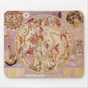  astronomie, Keltische kaart van Carel Allard Muismat