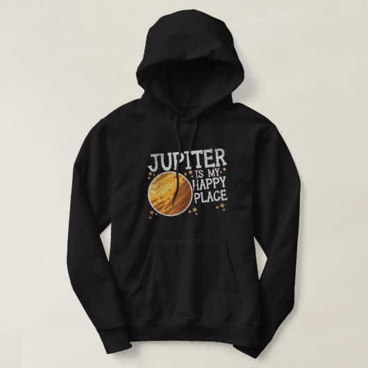 Astronomie Liefhebber Jupiter Solar Space Travel G Hoodie (Design voorkant)