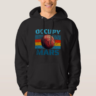 Astronomie Liefhebber Mars Occupy Astronomy SpaceE Hoodie