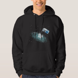 Astronomie Liefhebber Melkweg Grappige Schattigee  Hoodie