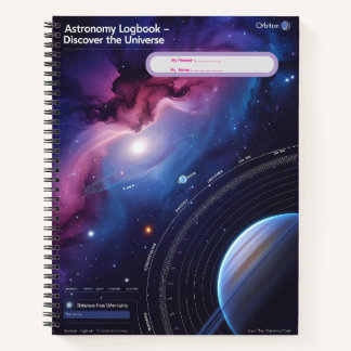Astronomie Logboek – Ontdek het heelal Notitieboek