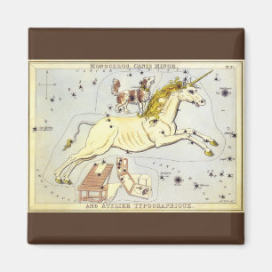 astronomie, Monoceros Unicorn Constellation Magneet