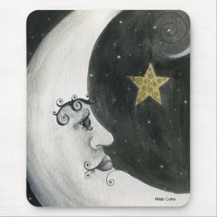 Astronomie - Moon Mousepad Muismat