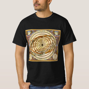  astronomie Orbit Planets, Andreas Cellarius T-shirt