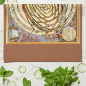  astronomie Orbit Planets, Andreas Cellarius Theedoek (Gevouwen)