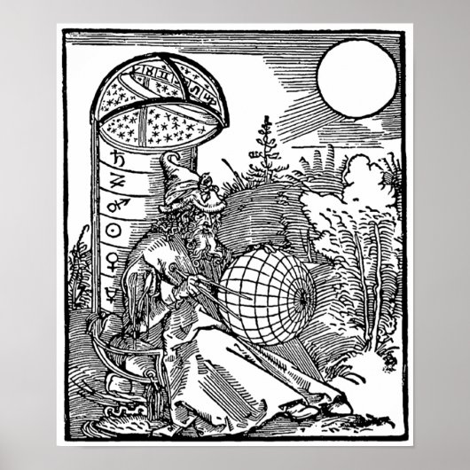 Astronomie Poster (Voorkant)