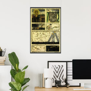  astronomie, Stella Magorum, Keltische sterren Poster