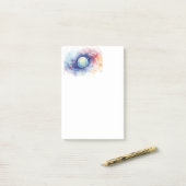 Astronomie universum nevel. post-it® notes (Op bureau)