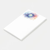 Astronomie universum nevel. post-it® notes (Schuin)