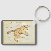  astronomie, Ursa Major Constellation, Beer Sleutelhanger (Voorkant)