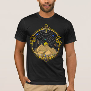 Astronomie van de Egyptische Pyramiden T-shirt
