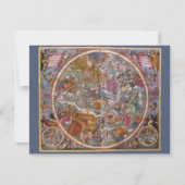 Astronomie vintage, Carte des constellations chrét (Devant)