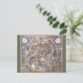 Astronomie vintage, Carte des constellations chrét (Debout devant)