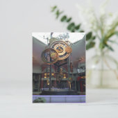 Astronomische klok briefkaart (Staand voorkant)