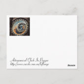 Astronomische klok in Praque Briefkaart (Achterkant)
