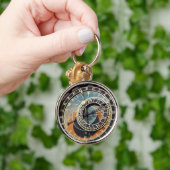 Astronomische klok in Praque Sleutelhanger (Hand)