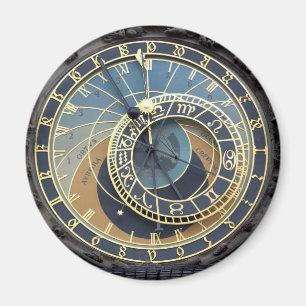 Astronomische klok of Prague Orloj Magneet