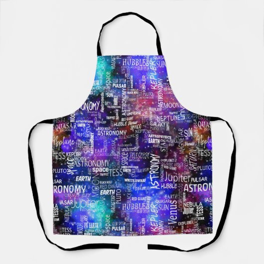 Astronomische ruimte schort (Voorkant)