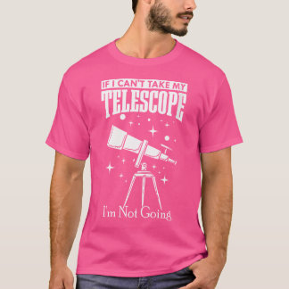Astronomische Sterrenkunde voor Vrouwen Telescoop  T-shirt