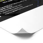 Astronomische trinity poster (Hoek)