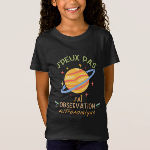 Astronomische waarneming t-shirt