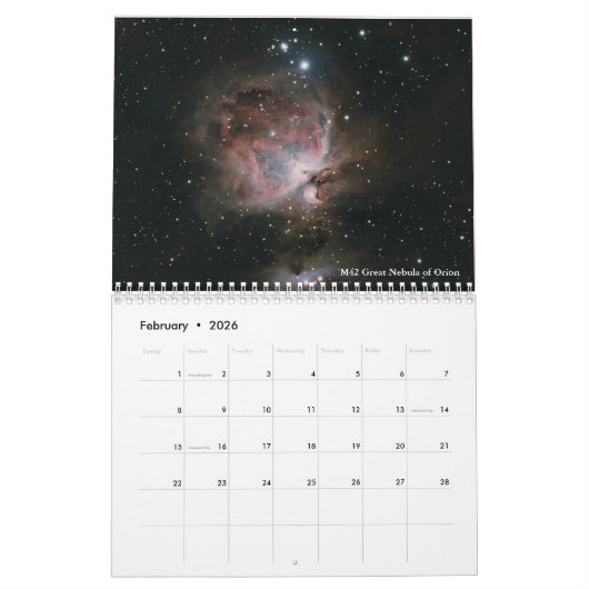 AstronoMolly Afbeeldingen 2021 Agenda Kalender (Feb 2026)