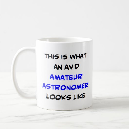 astronoom amateur koffiemok (Links)