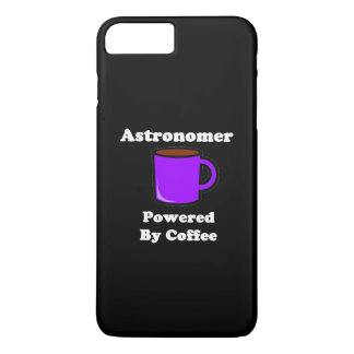 "Astronoom" Powered by Coffee iPhone 8 Plus / 7 Plus Hoesje