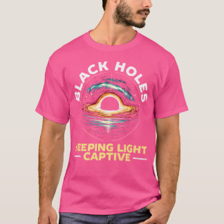 Astronoom van het Black Hole Space Universe T-shirt