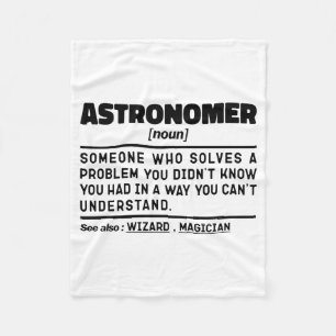 Astronoom Zelfstandig Naamwoord Definitie Wetensch Fleece Deken