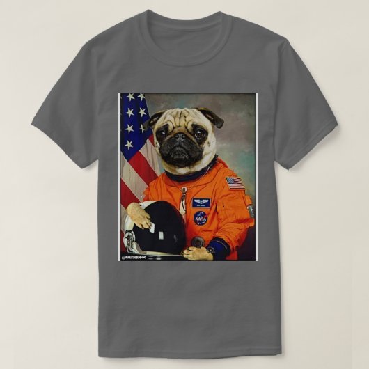 Astropug T-shirt (Design voorkant)
