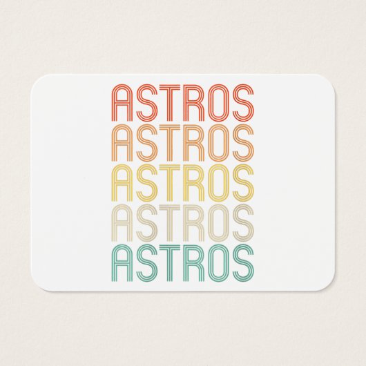 Astros de Women (Devant)