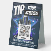 Astuce Bande Venmo Table Tente Signe (Recto)