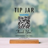 Astuce Jar Venmo QR Code Clear (Neutre)