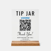Astuce Jar Venmo QR Code Clear (Recto)