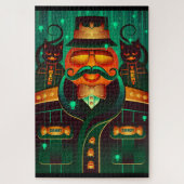 astuce ou traitement puzzle de chats (Vertical)