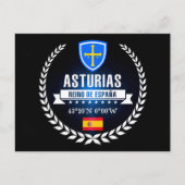 Asturias Briefkaart (Voorkant)