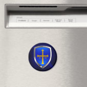 Asturias Metallic Emblem Magneet (Insitu (Vaatwasser))