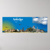 Asturias Poster (Voorkant)