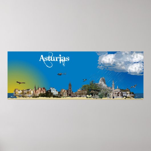 Asturias Poster (Voorkant)