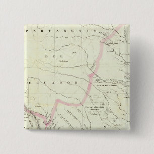 Asuay Vierkante Button 5,1 Cm