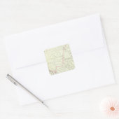 Asuay Vierkante Sticker (Envelop)
